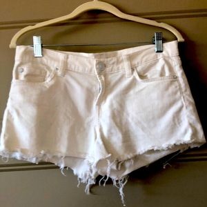COPY - Hudson Kenzie Cut Off Shorts Size 26 White